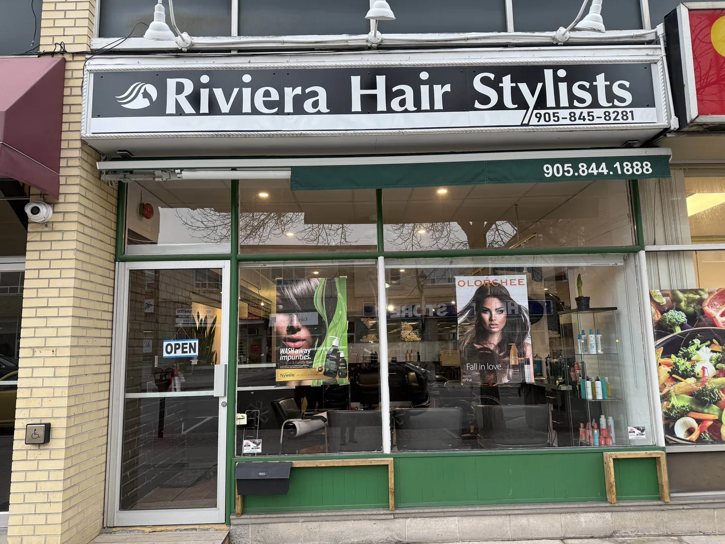 Inside Riviera salon